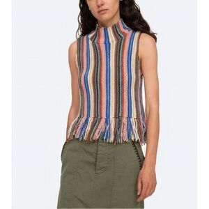 SEA New York Crochet-Knit Sleeveless Olina Top